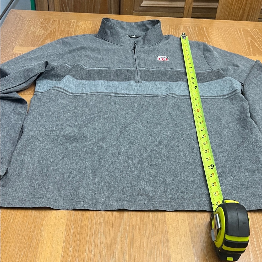 Travis Mathew Gray Polo with Red Phillips 66 Patch
